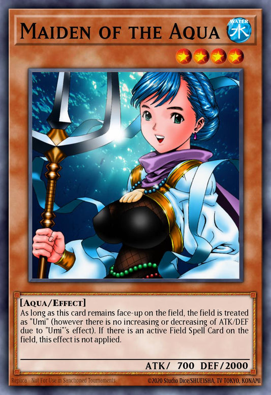 (211) YuGiOh TCG DB2: Dark Beginning 2 Single: Maiden of the Aqua  Common