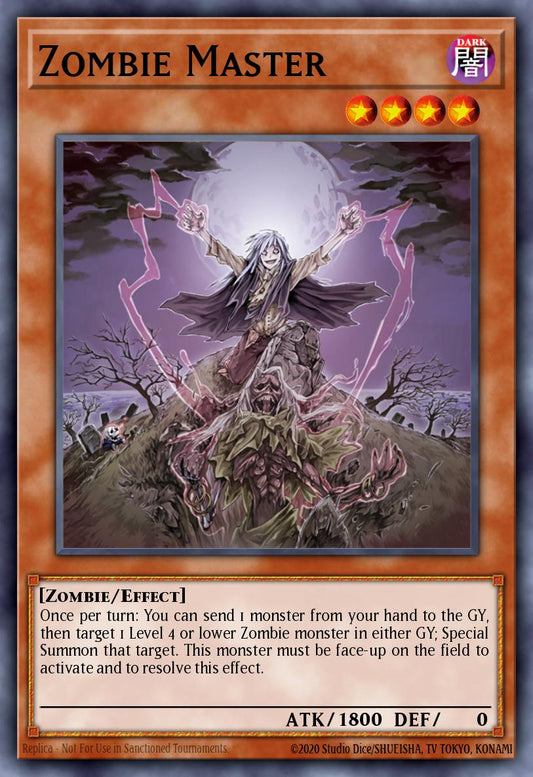 (185) YuGiOh TCG RA03: Quarter Century Bonanza Single: Zombie Master (V.2 - Quarter Century Secret Rare)  Quarter Century Secret Rare