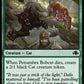 (172) Magic The Gathering Dominaria Remastered Single: Penumbra Bobcat Holo Common