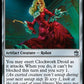 (172) Magic The Gathering Universes Beyond: Doctor Who Single: Clockwork Droid Holo Uncommon