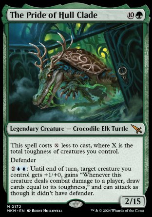 (172) Magic The Gathering Murders at Karlov Manor Single: The Pride of Hull Clade Holo Mythic