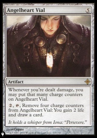 (215) Magic The Gathering The List Single: Angelheart Vial  Rare