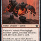 (172) Magic The Gathering The Lost Caverns of Ixalan Single: Volatile Wanderglyph Holo Common