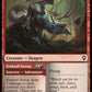 (173) Magic The Gathering Commander Legends: Battle for Baldur's Gate Single: Fang Dragon // Forktail Sweep  Common