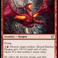 (173) Magic The Gathering Commander: Strixhaven Single: Hoard-Smelter Dragon  Rare