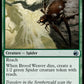 (173) Magic The Gathering Innistrad: Midnight Hunt Single: Brood Weaver  Uncommon