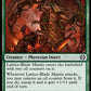 (173) Magic The Gathering Phyrexia: All Will Be One Single: Lattice-Blade Mantis Holo Common