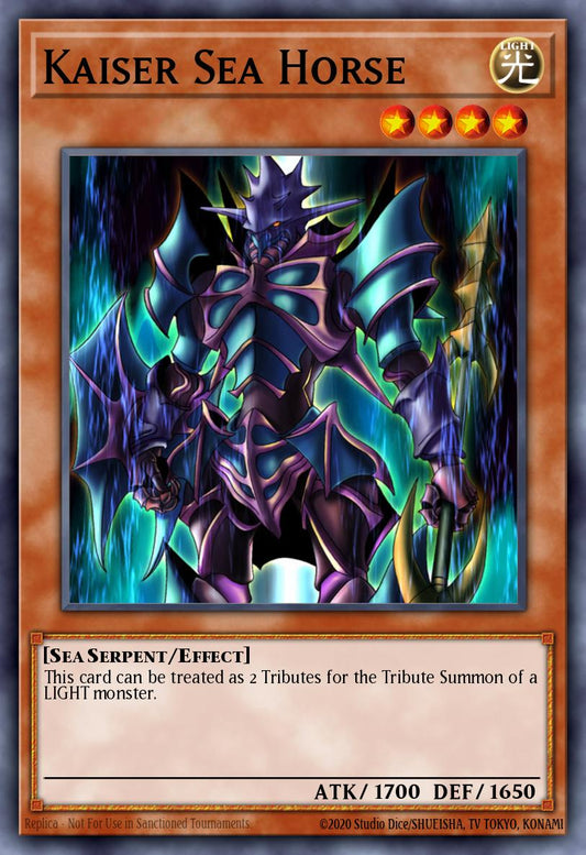 (115) YuGiOh TCG DB2: Dark Beginning 2 Single: Kaiser Sea Horse  Common