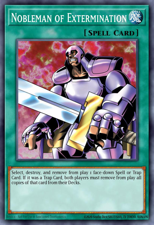 (EN035) YuGiOh TCG PSV: Pharaoh's Servant Single: Nobleman of Extermination (V.3 - Rare)  Rare