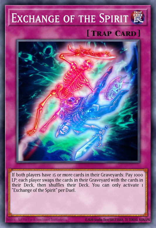 (066) YuGiOh TCG PGL2: Premium Gold 2 Single: Exchange of the Spirit  Gold Rare