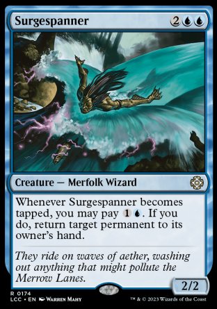 (174) Magic The Gathering Commander: The Lost Caverns of Ixalan Single: Surgespanner  Rare