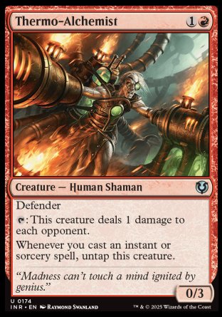 (174) Magic The Gathering Innistrad Remastered Single: Thermo-Alchemist  Uncommon