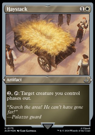 (175) Magic The Gathering Universes Beyond: Assassin's Creed: Extras Single: Haystack  Uncommon