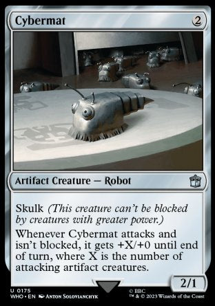 (175) Magic The Gathering Universes Beyond: Doctor Who Single: Cybermat Holo Uncommon