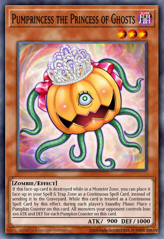 (154) YuGiOh TCG MP14: 2014 Mega-Tins Mega-Pack Single: Pumprincess the Princess of Ghosts  Common