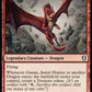 (176) Magic The Gathering Commander Legends: Battle for Baldur's Gate Single: Ganax, Astral Hunter Holo Uncommon