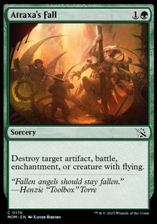 (176) Magic The Gathering March of the Machine Single: Atraxa's Fall  Common