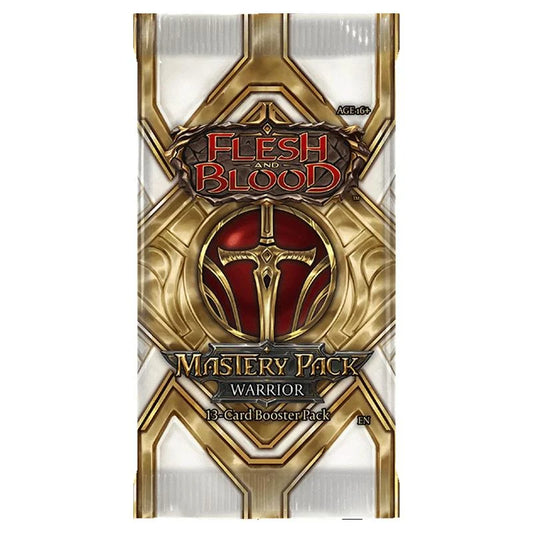 Flesh and Blood TCG - Mastery Pack Warrior Booster Pack