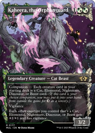 (177) Magic The Gathering Multiverse Legends Single: Kaheera, the Orphanguard (V.3) Holo Rare
