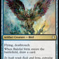 (177) Magic The Gathering Commander: Adventures in the Forgotten Realms Single: Baleful Strix  Rare