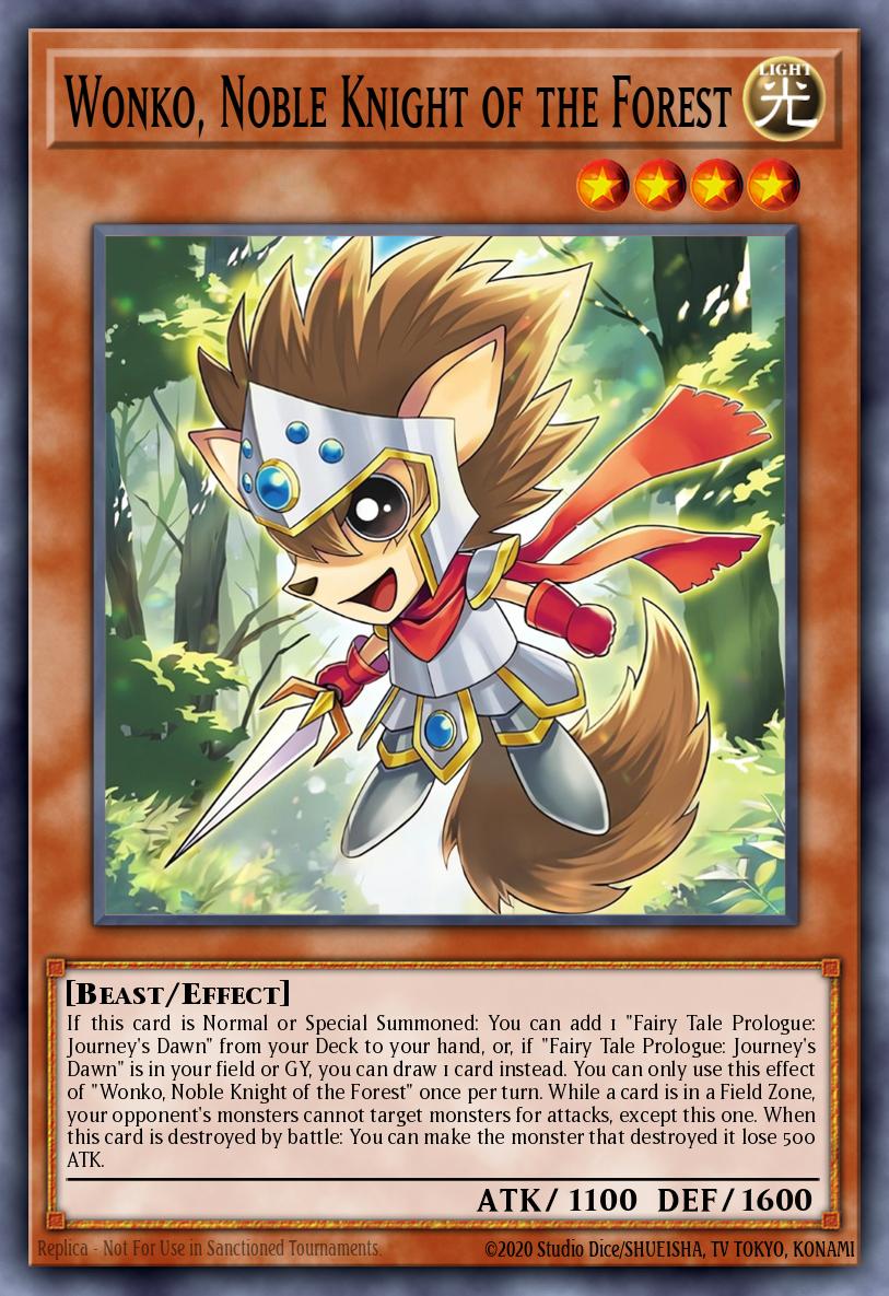 (035) YuGiOh TCG BLMM: Battles of Legend: Monster Mayhem Single: Wonko, Noble Knight of the Forest  Ultra Rare