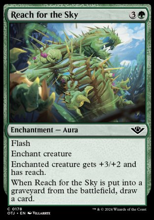 (178) Magic The Gathering Outlaws of Thunder Junction Single: Reach for the Sky  Common