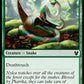 (179/254) Magic The Gathering Theros Beyond Death Single: Moss Viper Holo Common