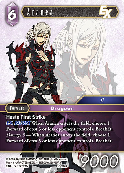 (137) Final Fantasy TCG Resurgence of Power Single: Aranea (18-137)  Starter