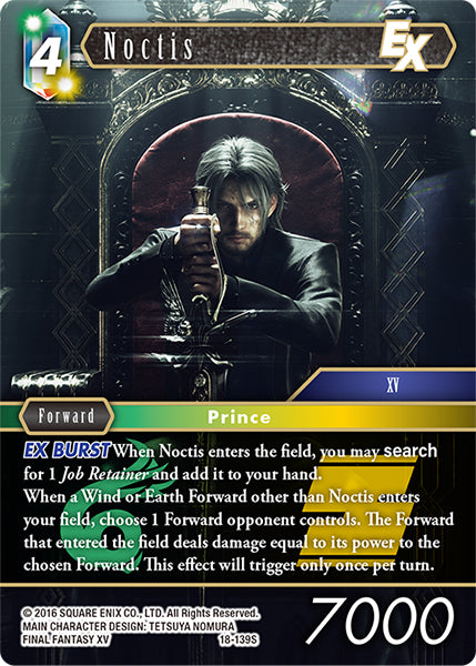 (139) Final Fantasy TCG Resurgence of Power Single: Noctis (18-139) (V.1)  Starter