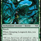 (180) Magic The Gathering Duskmourn: House of Horror Single: Grasping Longneck Holo Common