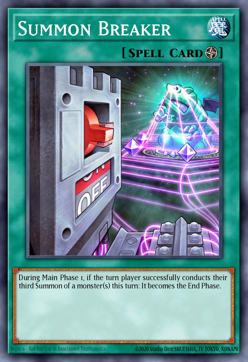 (043) YuGiOh TCG MP14: 2014 Mega-Tins Mega-Pack Single: Summon Breaker  Common