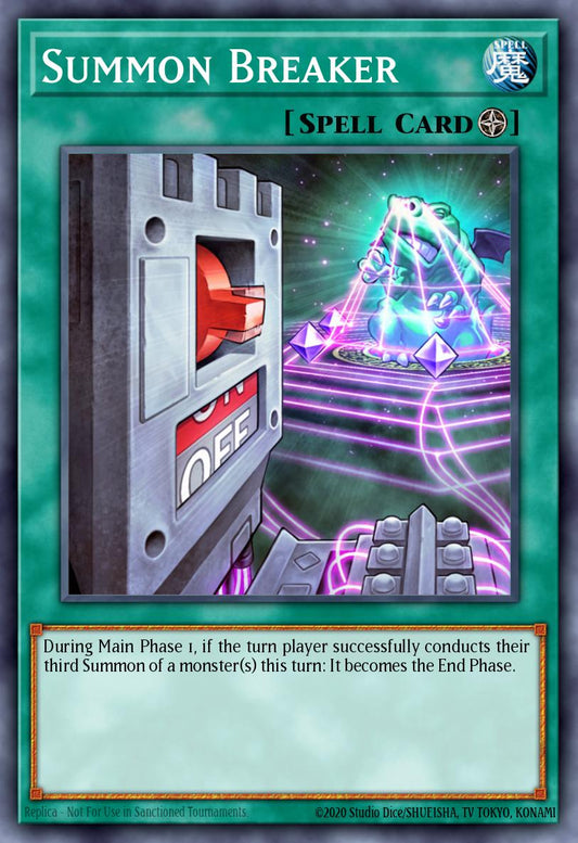 (043) YuGiOh TCG MP14: 2014 Mega-Tins Mega-Pack Single: Summon Breaker  Common