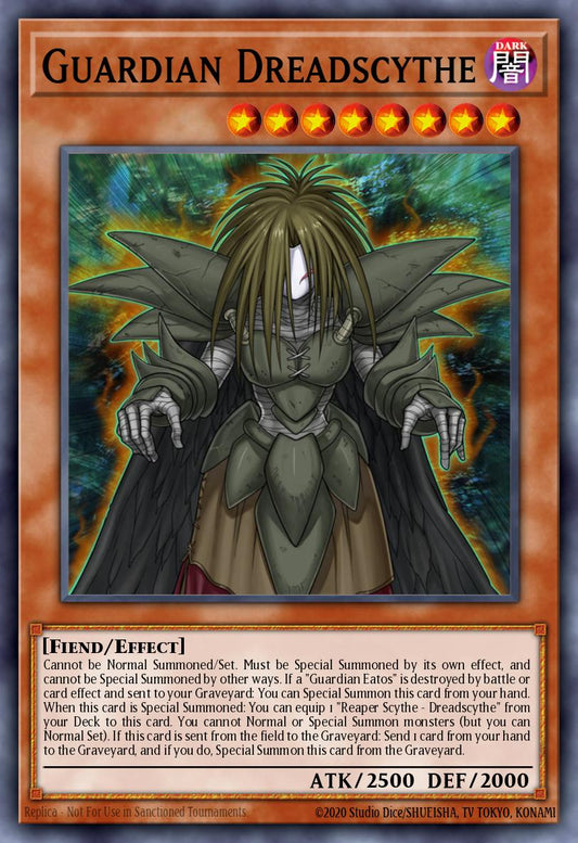 (012) YuGiOh TCG DLCS: Dragons of Legend: The Complete Series Single: Guardian Dreadscythe  Common