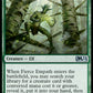 (181) Magic The Gathering Core 2021 Single: Fierce Empath Holo Uncommon