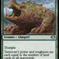 (181) Magic The Gathering Dominaria Remastered Single: Terravore Holo Uncommon