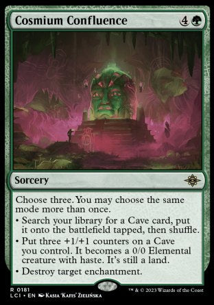 (181) Magic The Gathering The Lost Caverns of Ixalan Single: Cosmium Confluence  Rare