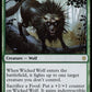 (181/269) Magic The Gathering Throne of Eldraine Single: Wicked Wolf  Rare