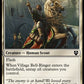 (181) Magic The Gathering Commander: The Lord of the Rings: Tales of Middle-earth Single: Village Bell-Ringer  Common
