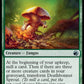 (181) Magic The Gathering Innistrad: Midnight Hunt Single: Deathbonnet Sprout // Deathbonnet Hulk  Uncommon