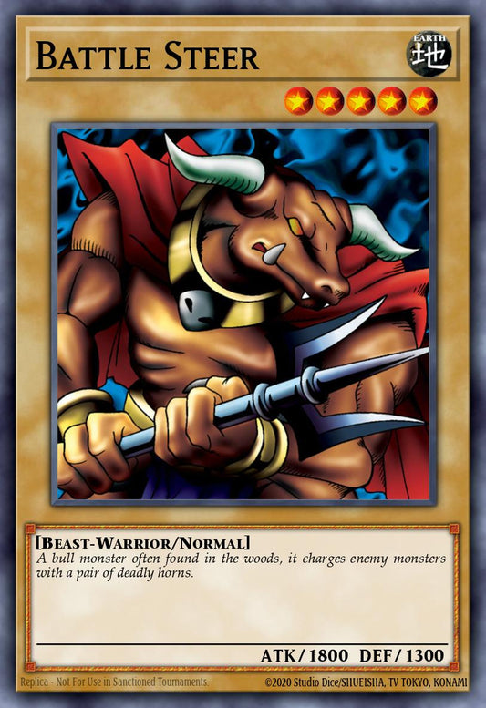 (037) YuGiOh TCG DB2: Dark Beginning 2 Single: Battle Steer  Common