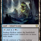 (182) Magic The Gathering Commander: Innistrad: Midnight Hunt Single: Sunken Hollow  Rare