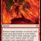 (182) Magic The Gathering Commander: Strixhaven Single: Volcanic Vision  Rare