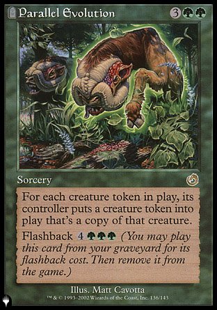 (226) Magic The Gathering The List Single: Parallel Evolution  Rare