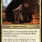 (182) Magic The Gathering Double Masters 2022 Single: Bear's Companion Holo Uncommon