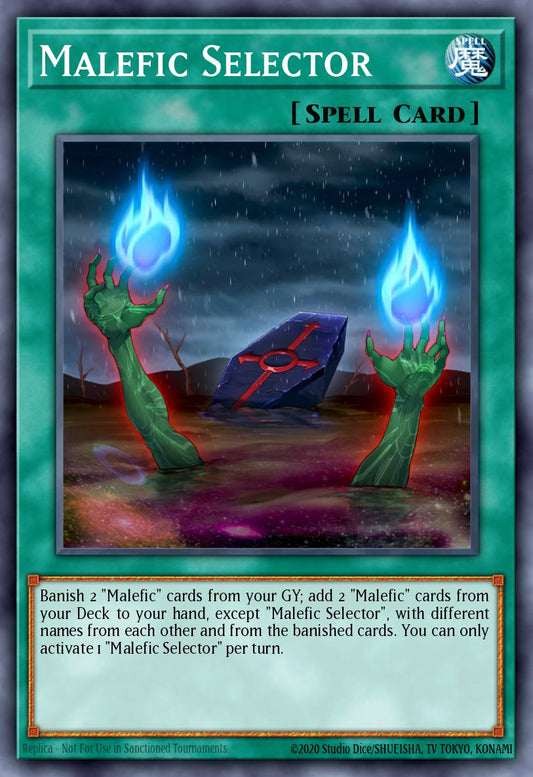 (045) YuGiOh TCG DUOV: Duel Overload Single: Malefic Selector  Ultra Rare