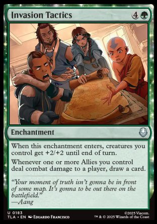 (183) Magic The Gathering Magic: The Gathering | Avatar: The Last Airbender Single: Invasion Tactics  Uncommon