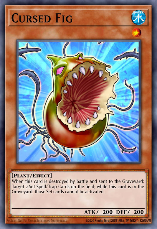 (024) YuGiOh TCG BPW2: Battle Pack 2: War of the Giants - Round 2 Single: Cursed Fig  Super Rare
