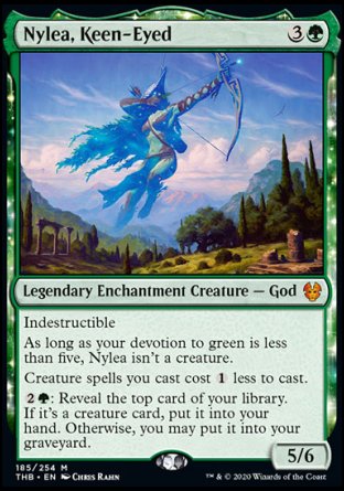 (184/254) Magic The Gathering Theros Beyond Death Single: Nexus Wardens Holo Common