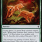 (184/269) Magic The Gathering Throne of Eldraine Single: Wolf's Quarry Holo Common