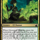 (184) Magic The Gathering Ravnica Remastered Single: Glowspore Shaman  Holo Common